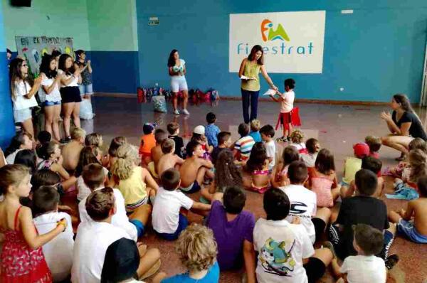 Clausura de las  Escuelas Municipales de Verano de Finestrat