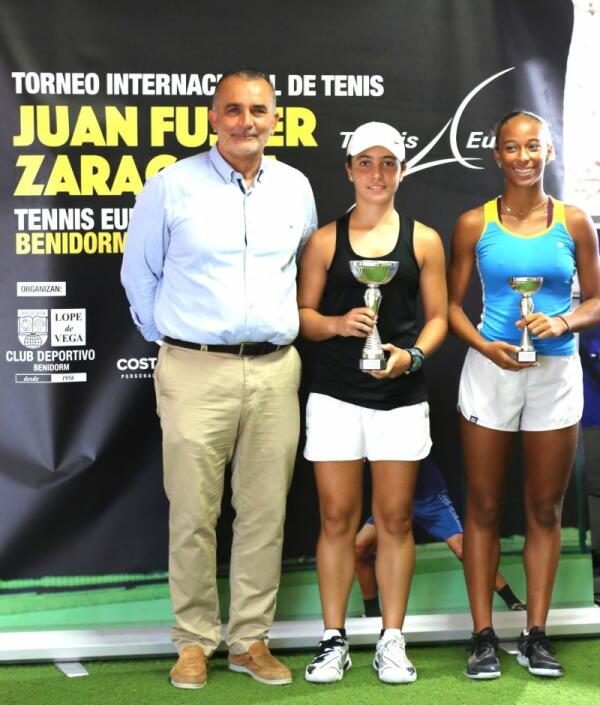 Los españoles Alejandro Hernández y Ainara Fernández ganadores del XII Tennis Europe Sub 14 “Juan Fuster Zaragoza” 