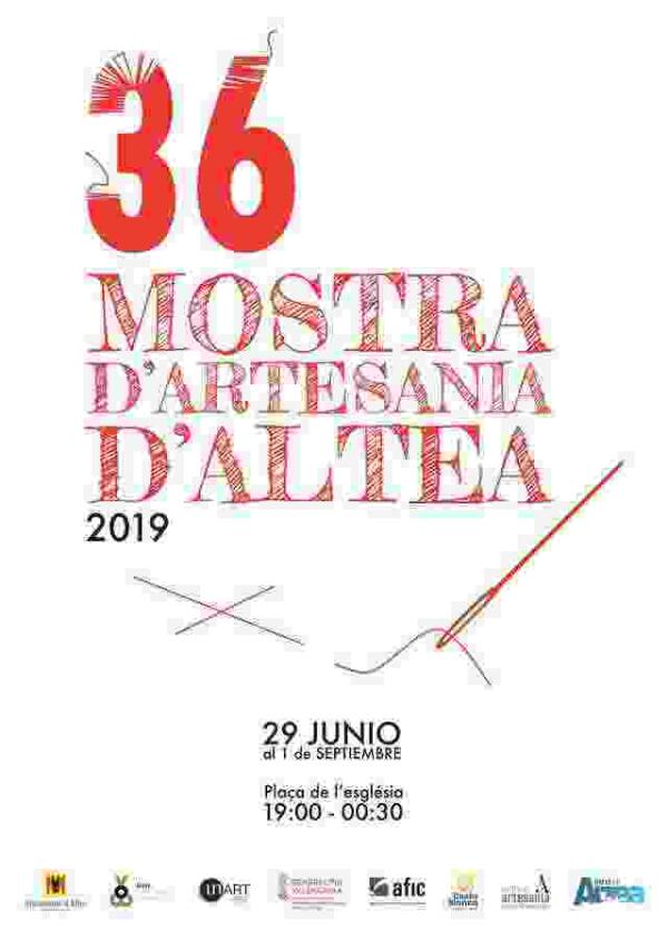 Altea // La 36 edición de la Mostra d’Artesania se celebrará del 29 de junio al 1 de septiembre