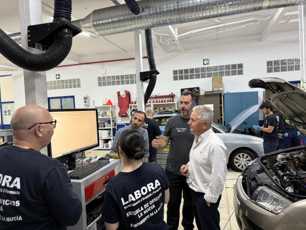 La Nucía invierte 56.364 € en el Curso de Electromécanica 2 para desempleados