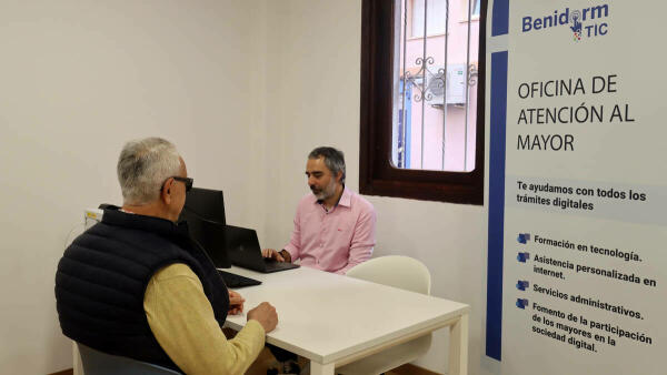 Benidorm abre al público la Oficina de Atención al Mayor, ubicada en la extensión administrativa de Maravall