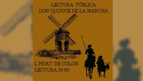 Lectura pública de ‘El Quijote’ para conmemorar el Día del Libro 