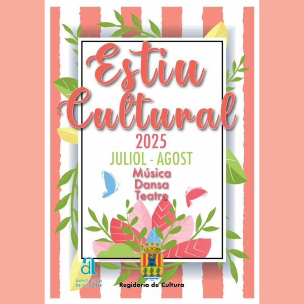 YA ESTA AQUÍ EL "ESTIU CULTURAL POLOP 2025"! 