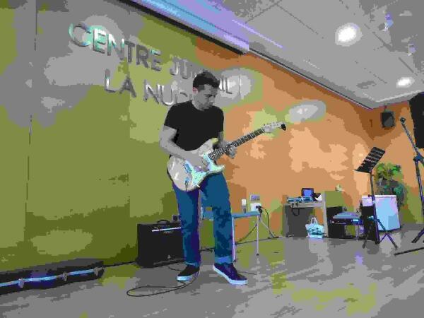 Rock y blues en el Centre Juvenil con los alumnos de la Escuela de M&uacute;sica Moderna 
