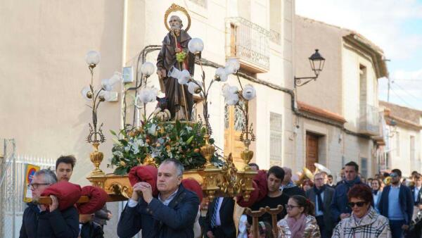 La Hermandad de San Antoni Abad celebrará una misa en honor al Santo el próximo domingo 