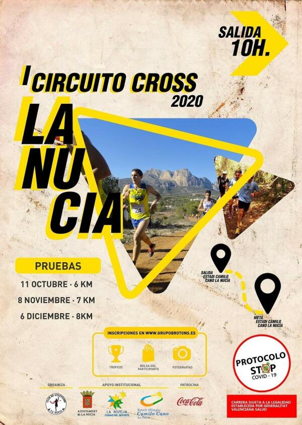 Segunda prueba del I Circuito de Cross La Nucía este domingo