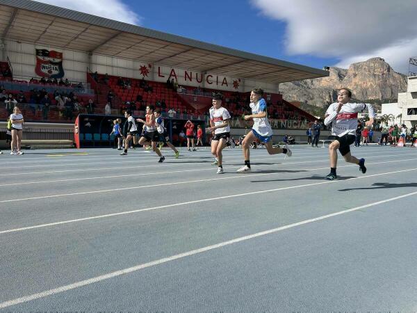 El Campeonato Provincial de Atletismo sub14 se disputó el sábado en La Nucía