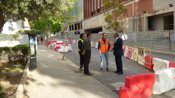 Benidorm inicia la renovación de infraestructuras hidráulicas en un nuevo tramo de la calle Ibiza  