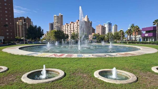 Benidorm adjudica el nuevo contrato de mantenimiento de las fuentes ornamentales por cuatro a&ntilde;os y 613.973 euros 