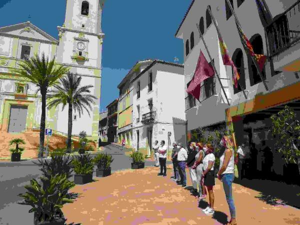 La Nuc&iacute;a se sum&oacute; al minuto de silencio por las v&iacute;ctimas de la Covid-19.