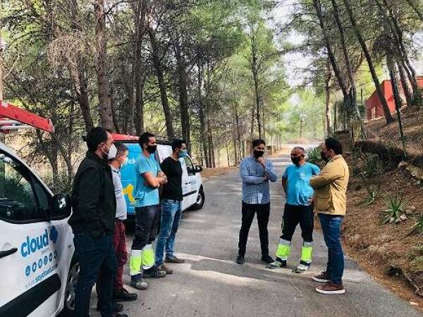 FINESTRAT SIGUE ADELANTE CON LA EXPANSIÓN DE FIBRA ÓPTICA PARA CONECTAR TODO EL TÉRMINO MUNICIPAL 