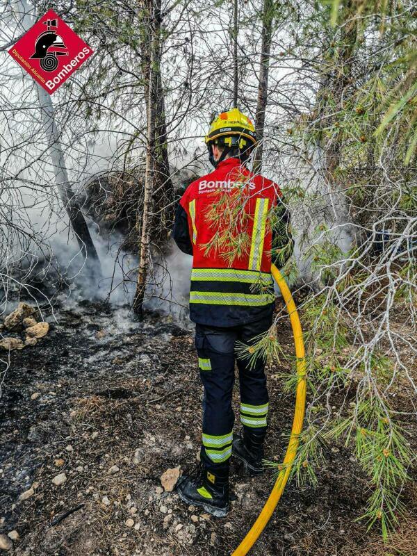 INCENDIO EN FINESTRAT