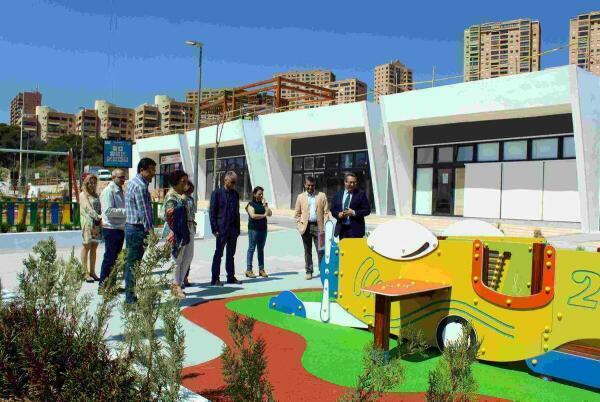 Benidorm abre al p&uacute;blico una nueva zona de ocio y esparcimiento en la avenida Villajoyosa