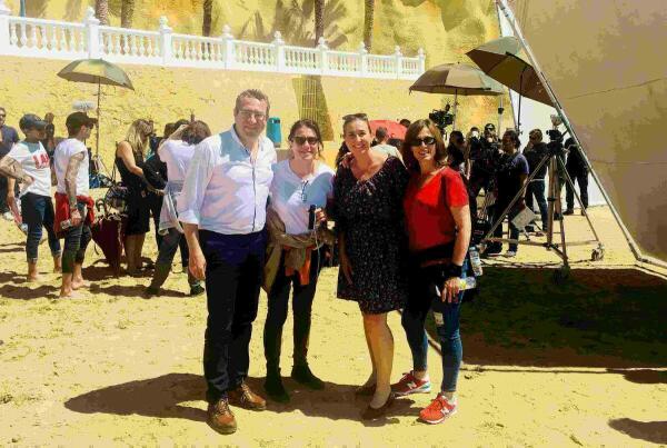   Benidorm despide el rodaje de la serie &lsquo;Fugitiva&rsquo;