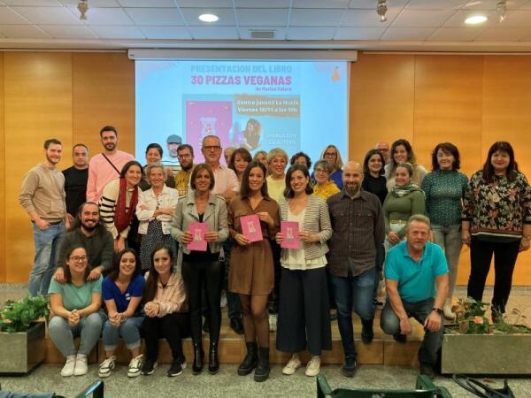 Marina Galera presentó su libro de recetas “30 pizzas veganas”