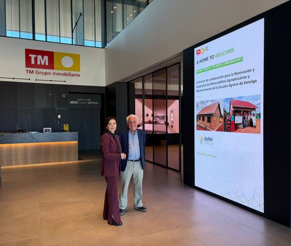 TM Grupo Inmobiliario renueva su compromiso con la ONG Rafiki &Aacute;frica para impulsar el emprendimiento y la educaci&oacute;n de 200 familias en Uganda 