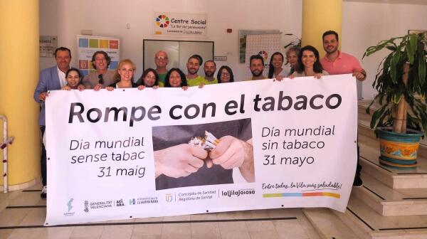 Arranca la campaña “Cambio tabaco por salud” para reducir el consumo de tabaco entre los vecinos de Villajoyosa