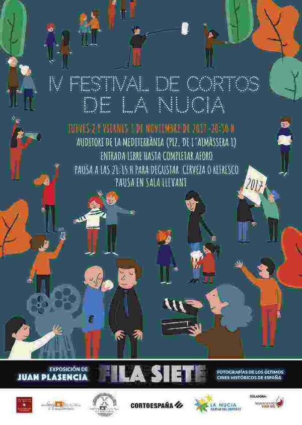 IV Festival de Cortos de La Nuc&iacute;a CortoEspa&ntilde;a 2017 esta semana en l&rsquo;Auditori