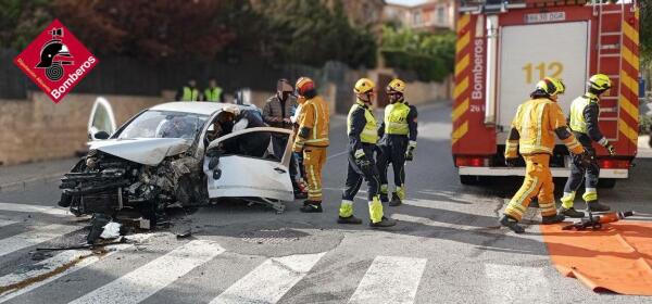 ACCIDENTE DE TRÁFICO EN LA NUCIA