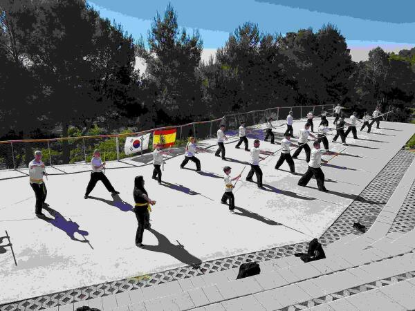 El Club Hapkido organizó una “Convivencia Autonómica”  en el Albergue del CEM de La Nucía