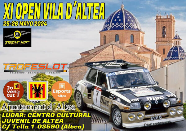 Una nueva edición del TrofeSlot permitirá a los alteanos disfrutar del Scalextric 