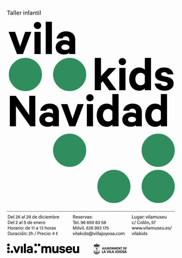 Vilamuseu lanza un nuevo taller de Vilakids para Navidad