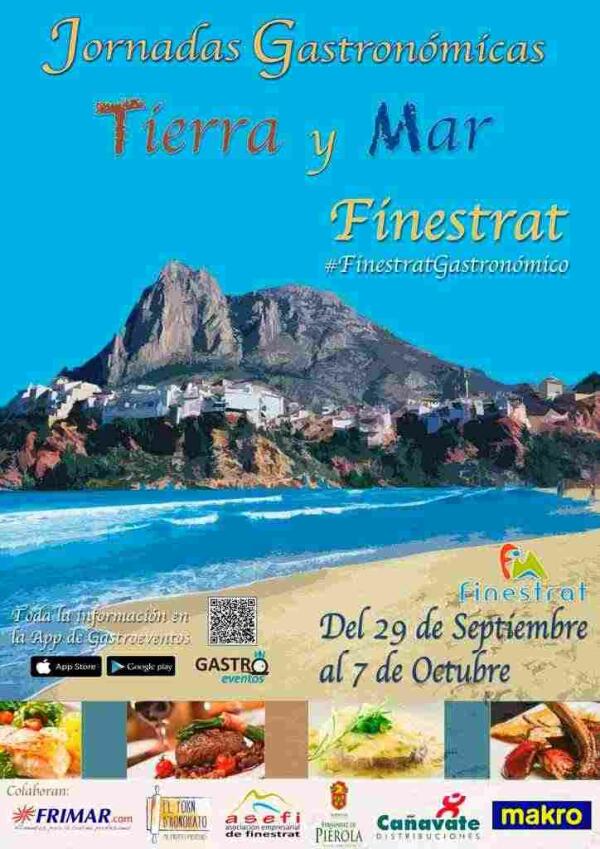 Finestrat celebra sus jornadas gastron&oacute;micas &ldquo;Tierra y Mar&rdquo; del 29 de septiembre al 7 de octubre 