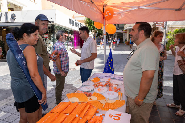 La nueva jornada de escucha activa de Ciudadanos en Benidorm finaliza con propuestas concretas para mejorar la ciudad