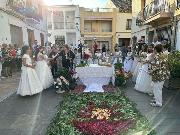 Este domingo se celebrará la procesión de Corpus Cristi en La Nucía 