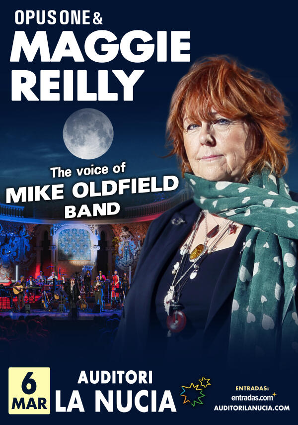 Maggie Reilly cantar&aacute; &ldquo;Moonlight Shadow&rdquo; este viernes en l&rsquo;Auditori 