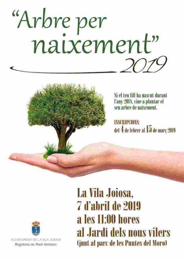 La tercera edición de ‘Arbre per naixement’ plantará 135 nuevos árboles en el ‘Jardí dels Nous Vilers’