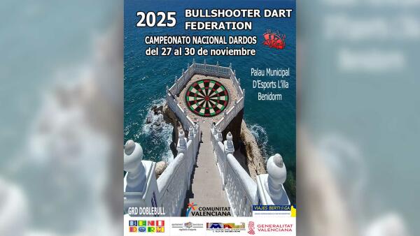 Benidorm recibirá a 6.000 lanzadores de dardos con motivo del Campeonato Nacional 2025