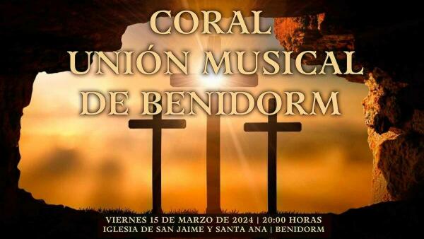 La Coral de la Unión Musical ofrece el viernes un concierto de música sacra en la iglesia de San Jaime 