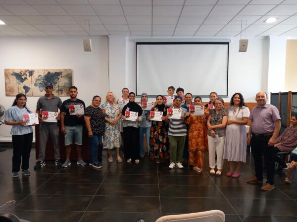 Concluye el curso de español organizado por Pangea La Nucía