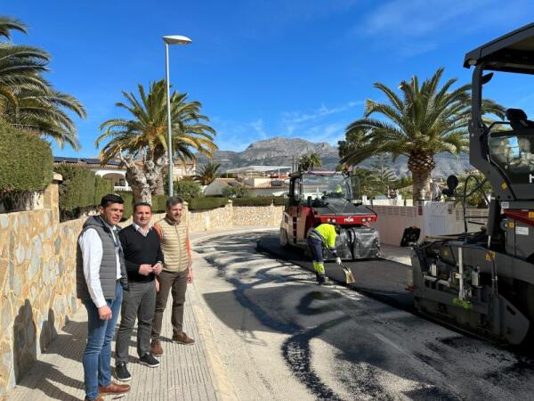 Las obras de la Urb. Miramar finalizan con el reasfaltado