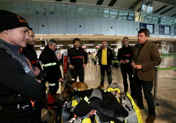 Un equipo de bomberos de la Diputación viaja a Turquía para ayudar en las tareas de búsqueda y rescate de personas