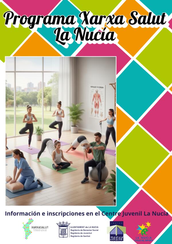 Xarxa Salut La Nucía programa actividades gratuitas para la ciudadanía