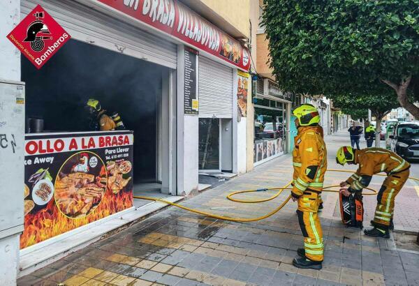 CONATO DE INCENDIO EN VILLAJOYOSA