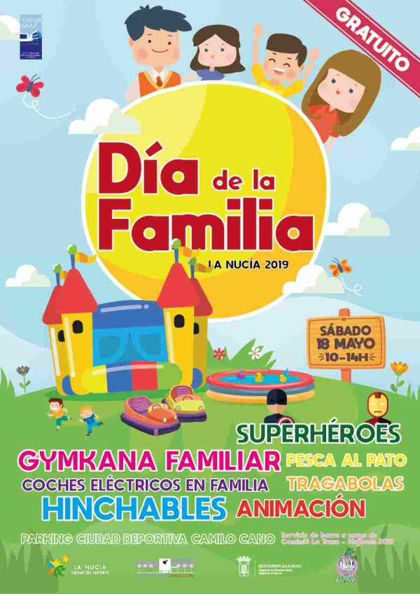 La Nucía celebra el “III Día de la Familia” el sábado 18 de mayo