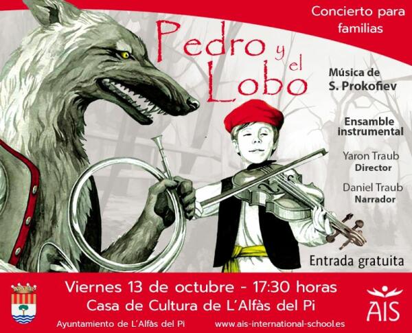 Con el concierto infantil ‘Pedro y el Lobo’ se estrena la 33 edición del Festival Mozartmanía de l’Alfàs