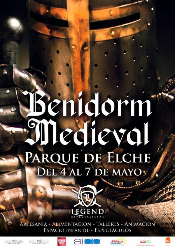 El ‘Benidorm Medieval’ vuelve al Parque de Elche con un centenar de puestos, espectáculos y animaciones