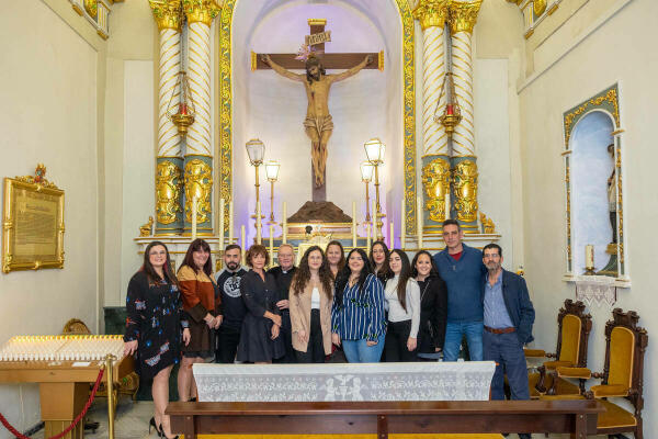 Presentación oficial al Cristo del Buen Acierto de los mayorales, damas y reinas de las fiestas 2024