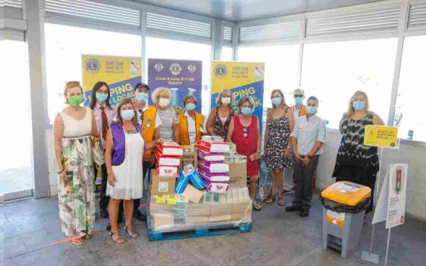 El Club de Leones de l&rsquo;Alf&agrave;s dona 500 euros al Voluntariado Social. 