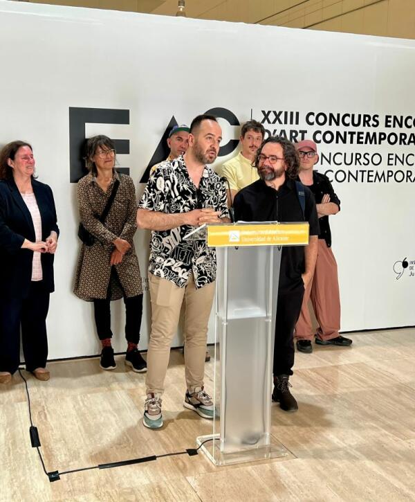 Pascual Martínez y Vicent Sáez ganan el certamen Encuentros de Arte Contemporáneo del Instituto Gil-Albert    