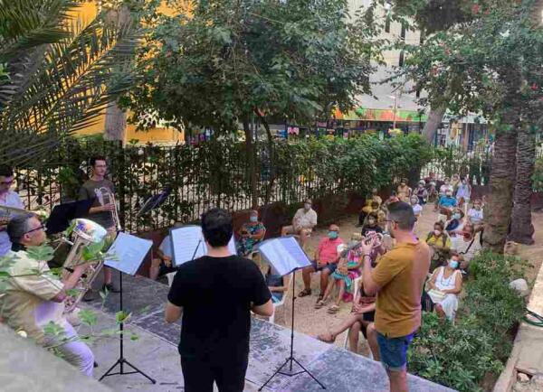 El Quinteto de Metales de la Unión Musical cierra el ciclo ‘Concerts a l’Hort de Colon’