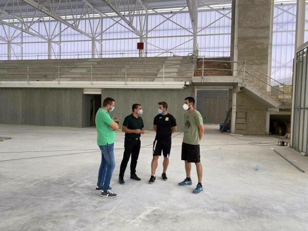 Visita al “Segundo Pabellón” de los profesores de Educación Física
