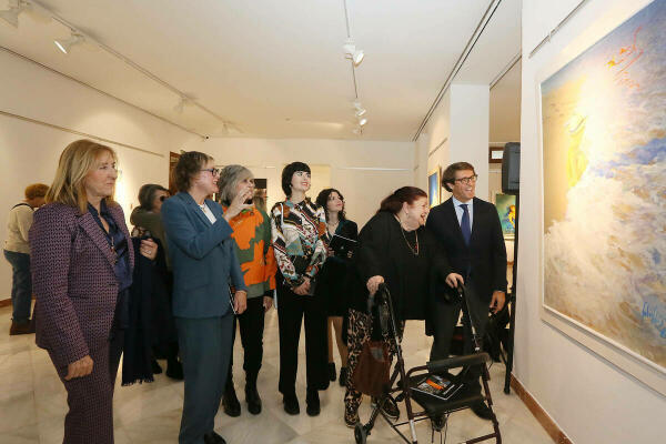 La Diputación presenta el proyecto multigeneracional del Colectivo Art.Ellas con distintas propuestas y estilos