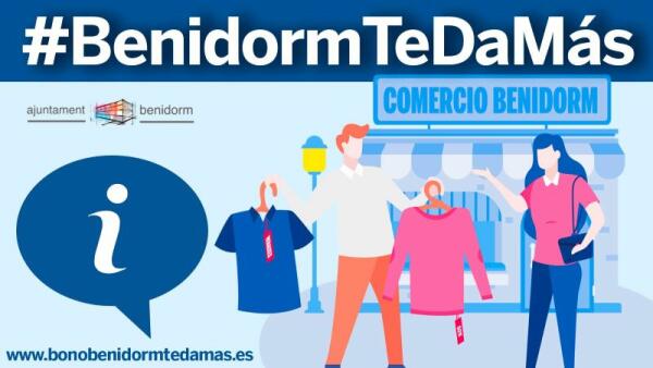 Establecimientos y servicios pueden inscribirse desde hoy en la campaña del bono-consumo #BenidormTeDaMás