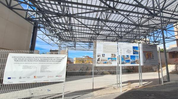 Las obras de las fases 4 y 5 del Plan Director de las Termas de Allon de Villajoyosa serán visitables para el público