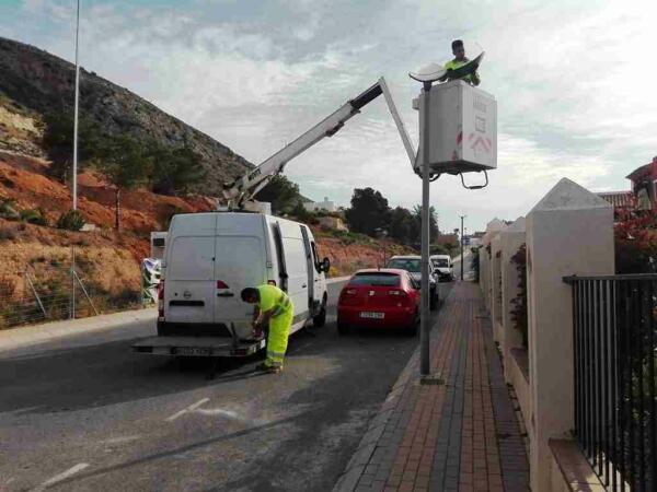 Sigue la expansi&oacute;n de la tecnolog&iacute;a led en Finestrat con 200 luminarias en la urbanizaci&oacute;n &ldquo;Sierra Cortina&rdquo;  